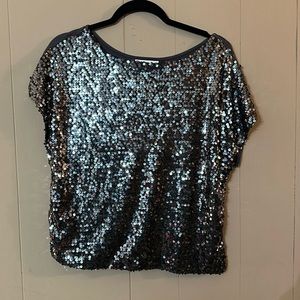 Sequin Jennifer Lopez top